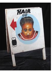 HAIR DO Sandwich board-style Hairdresser Sign