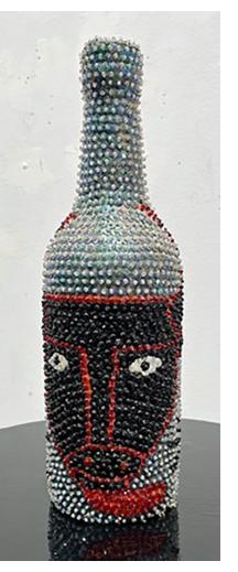 "Bossou" Voodoo bottle by Maxon Scylla
