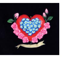 Retablo Heart Ornament