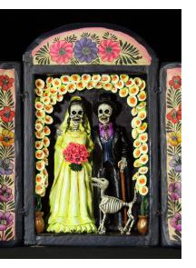 Los Novios Muertos - Wedding Retablo (version 6)
