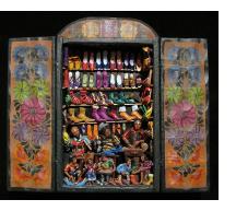 Tienda de Zapatos (Shoe Shop) Retablo