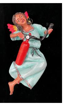 Angel Bombero - retablo figure