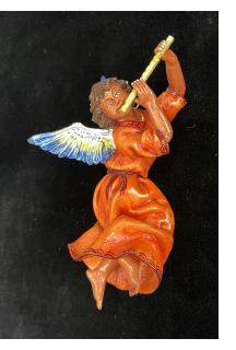 Angel with Flute - retablo figure