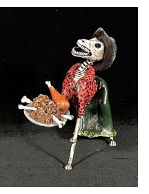 Calavera Dog - Retablo Figure