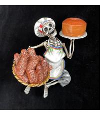 Drumsticks for the Dead - retablo figure