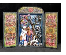 Between Life and Death - retablo