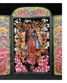 Virgen de Guadalupe retablo
