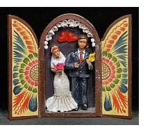  Novios (Wedding) - Mini-Retablo