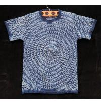 Indigo Tie-dye T-shirt by Gasali Adeyemo - Small