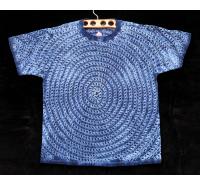 Indigo Tie-dye T-shirt by Gasali Adeyemo - Extra Large