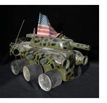 US Invasion Vehicle from plastic bottles