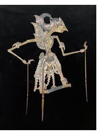 Warrior - Antique "Wayang Kulit" Javanese Shadow Puppet