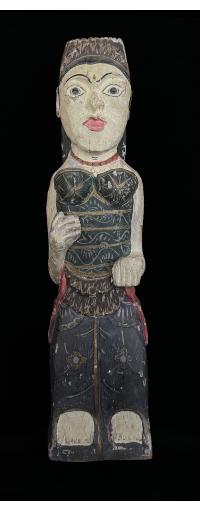 Javanese Standing Figure of Woman