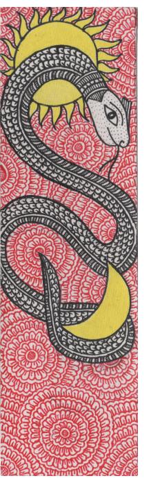 Serpent - miniature painting