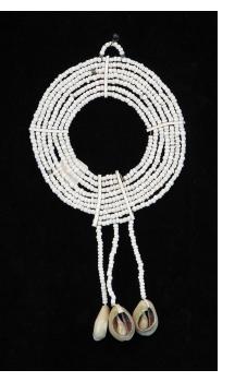 Maasai Beaded Ornaments - White