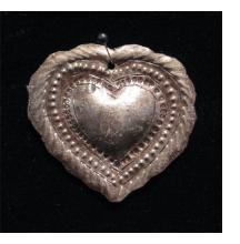 Hearts for Haiti! Recycled Steel-drum Mini Heart Ornaments