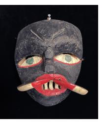 Negrito Colmilludos Mask from Oaxaca