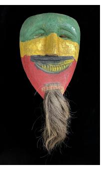 Tricolor Mask with Beard