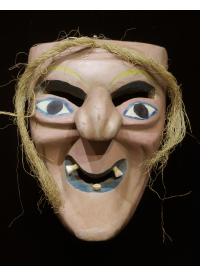 "Vieja" Maque mask from Michoacan