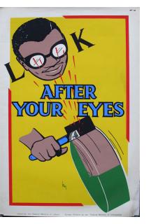 LOOK AFTER YOUR EYES - Workplace Safety Poster #10
