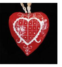 Hearts for Haiti! Papier-maché Heart Ornaments with vévé symbols of vodou spirits