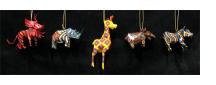 Painted Soda Can Animal Ornaments