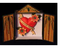 Heart in a Box - Retablo 