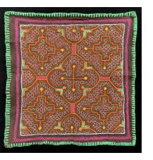 Embroidered "Kené" Shipibo Cloth