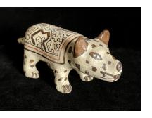 Shipibo Dog Figure