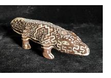 Shipibo Iguana figure
