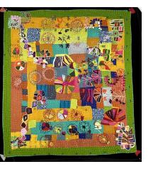 Siddi Applique Kavand Quilt from Karnataka