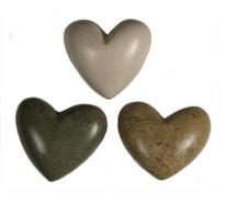 Hearts for Haiti! Hand-carved Stone Hearts - Small