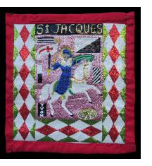 St. Jacques - Vodou Flag