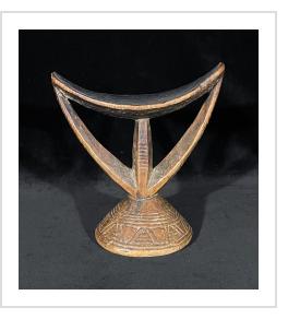 Oromo Headrest from Ethiopia