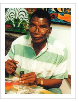 Omary Amonde, c.2000 (photo courtesy of Yves Goscinny in Art in Tanzania 2000).