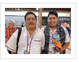 Armando and Alejandro Jimenez in Santa Fe, 2023 (Photograph © Anthony Hart Fisher, 2023).