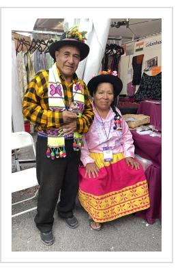 Claudio Jimenez Quispé and Vicenta Flores.  July, 2025