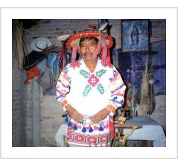 Huichol Artist/Shaman José Benitez Sanchez