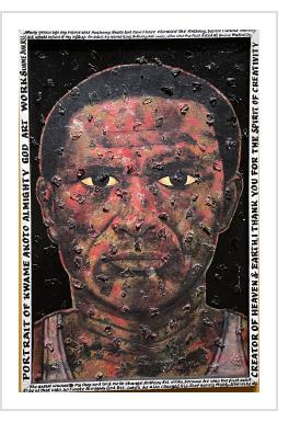 Kwame Akoto - Self-Portrait at National Museum of African Art