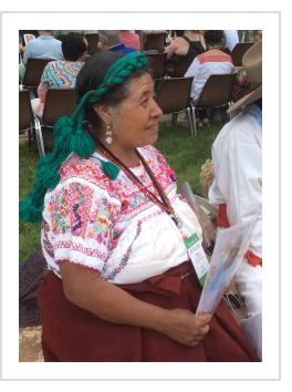 Teresita Mendoza Reyna Sanchez in Santa Fe, 2017 (Photograph © Anthony Hart Fisher 2017)