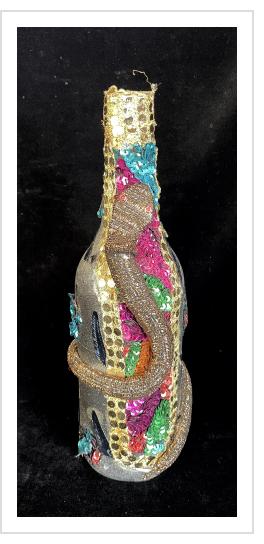 "Dambala" Vodou Bottle