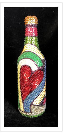 "Erzulie" Vodou bottle