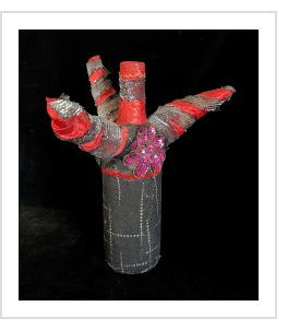 "Bossu Trois Cornes" Vodou Bottle