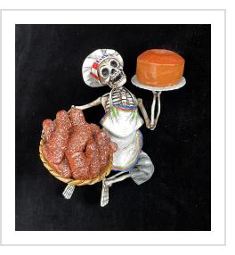 Drumsticks for the Dead - retablo figure