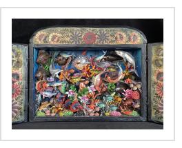 Bajo el Mar IV (Under the Sea) Retablo