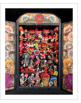 Valentine Shop of the Dead - retablo