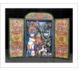 Between Life and Death - retablo