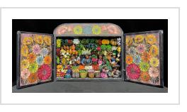 Mercado de las Verduras (Produce Market) Retablo