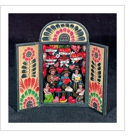 Tienda de Corazones (Heart Shop) - Mini-Retablo