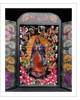 Virgen de Guadalupe Retablo